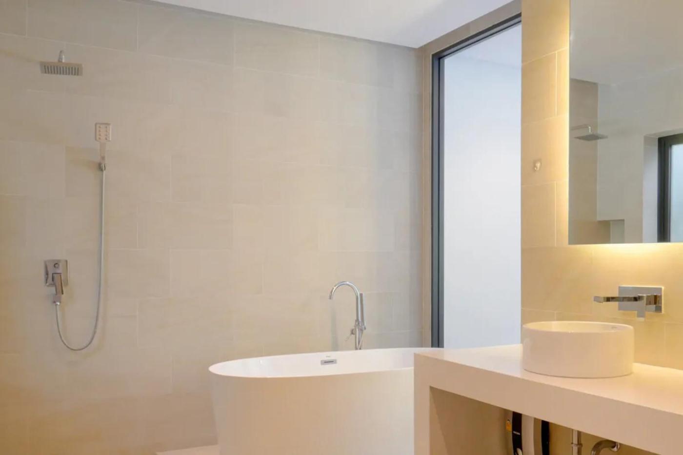 Phra Chan Villa 2Br - Infinity Pool & Sea View Chaweng Beach Exteriör bild