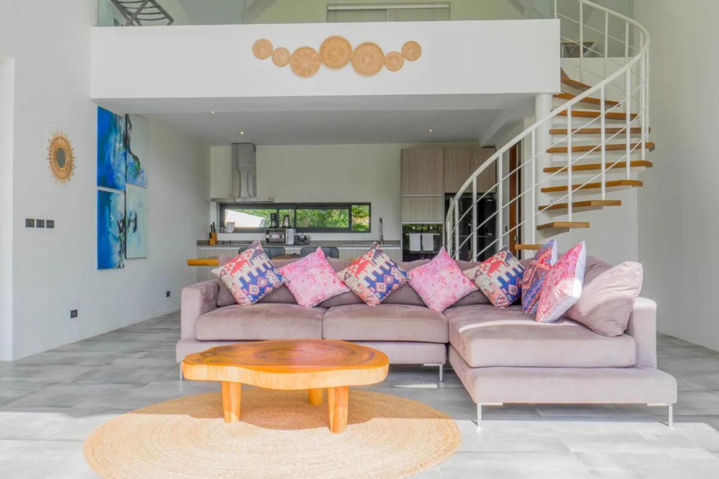 Phra Chan Villa 2Br - Infinity Pool & Sea View Chaweng Beach Exteriör bild