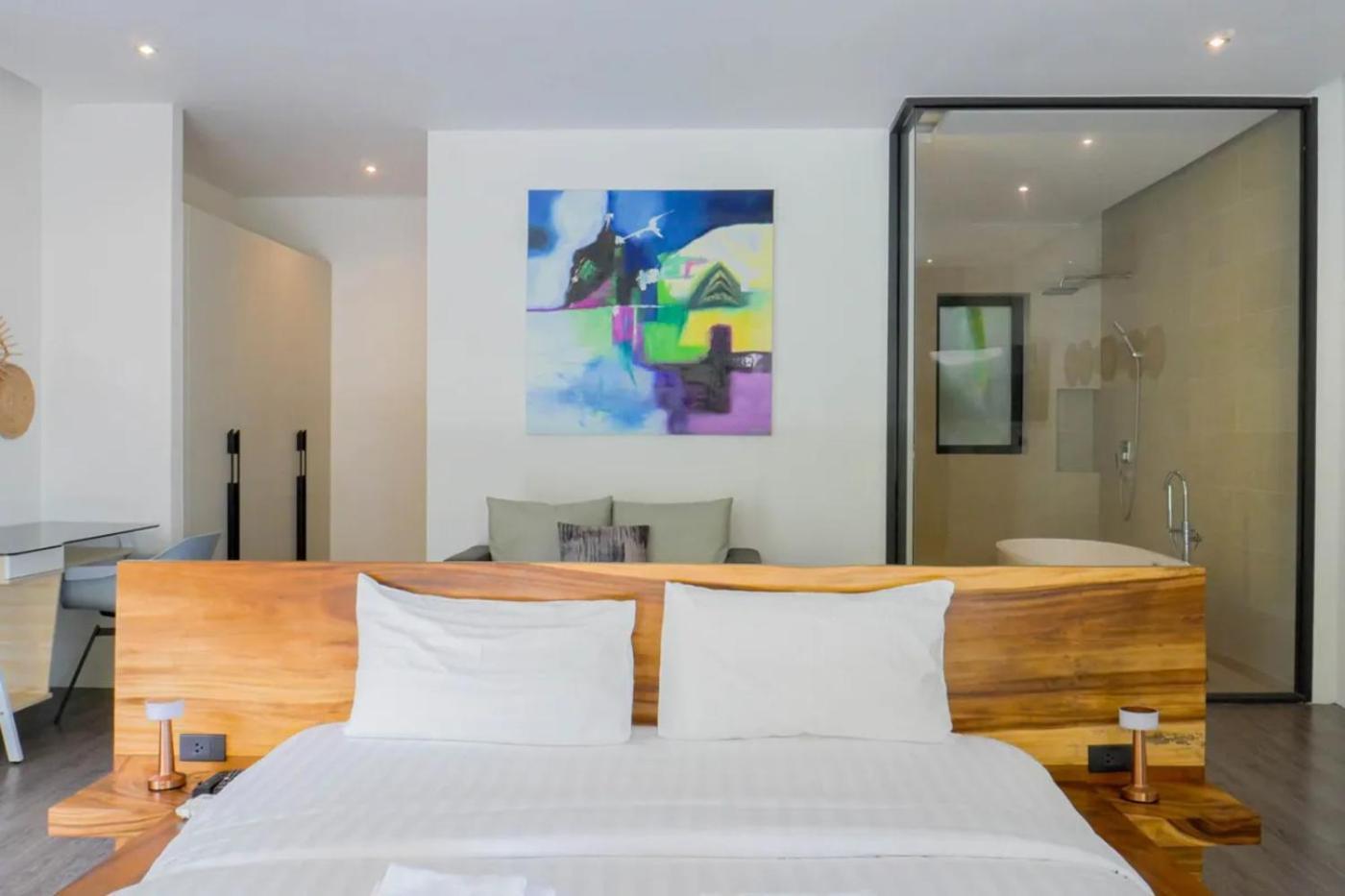 Phra Chan Villa 2Br - Infinity Pool & Sea View Chaweng Beach Exteriör bild