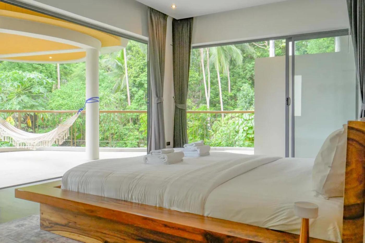 Phra Chan Villa 2Br - Infinity Pool & Sea View Chaweng Beach Exteriör bild